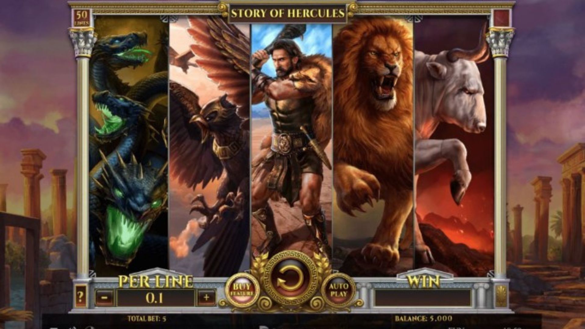 fitur story of hercules