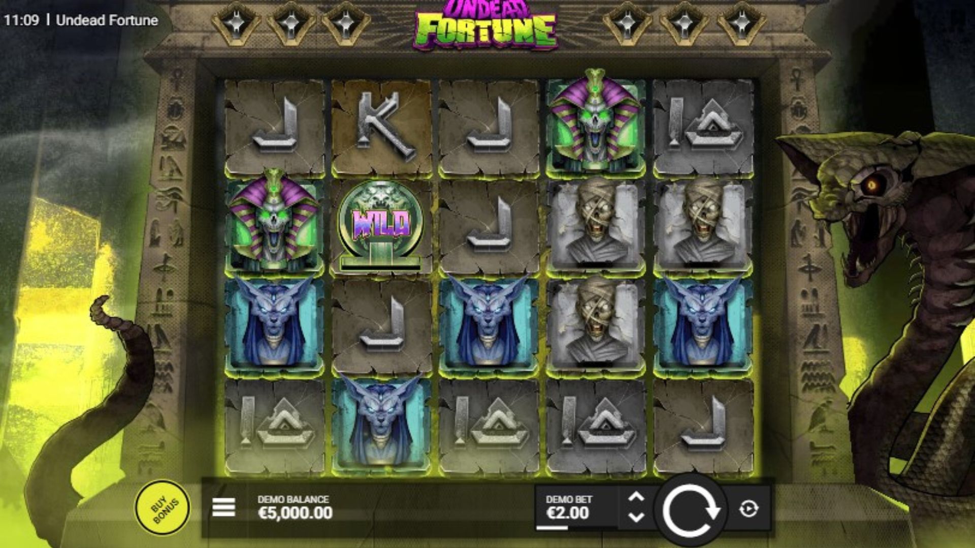 fitur undead fortune