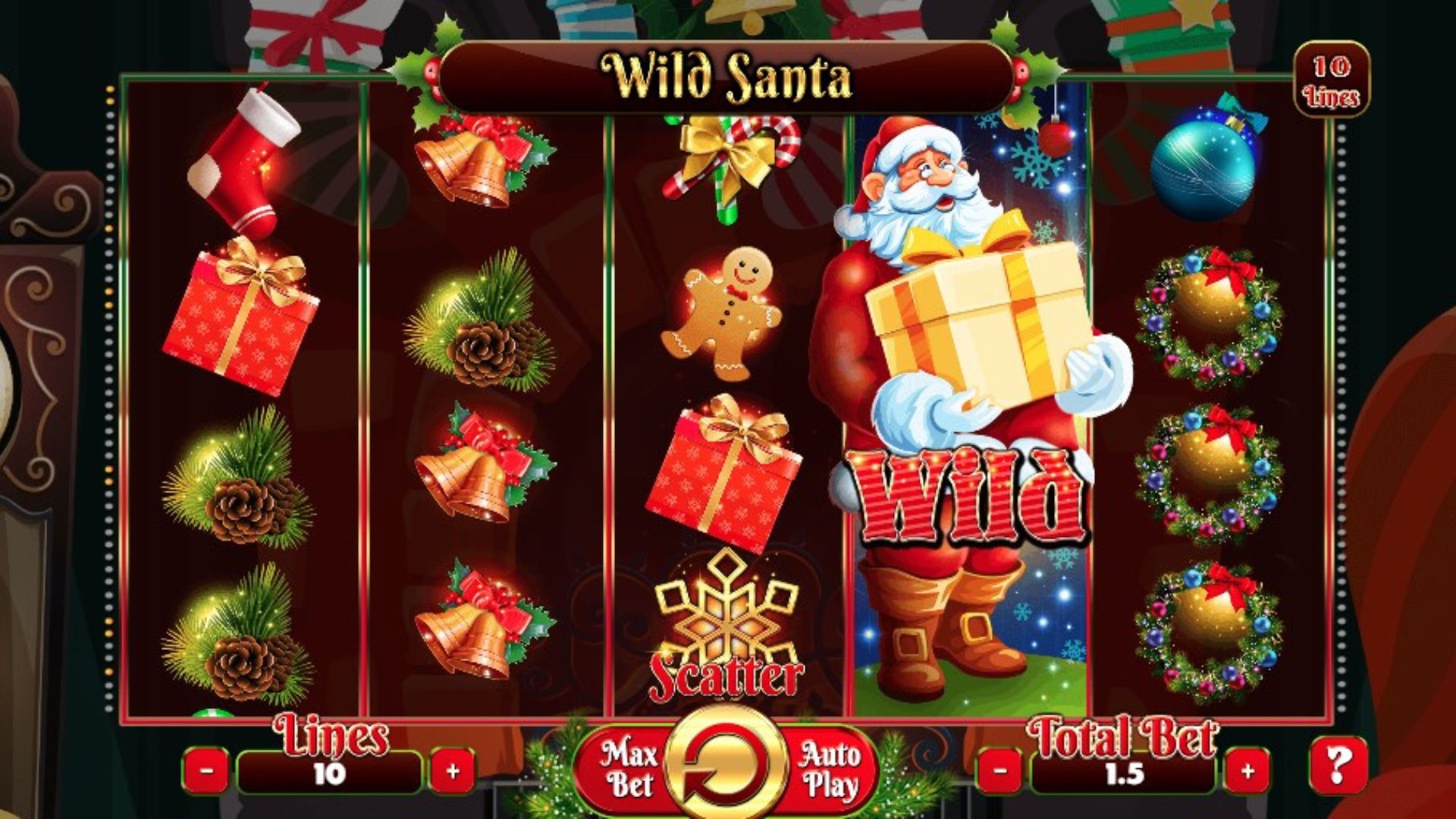 fitur wild santa