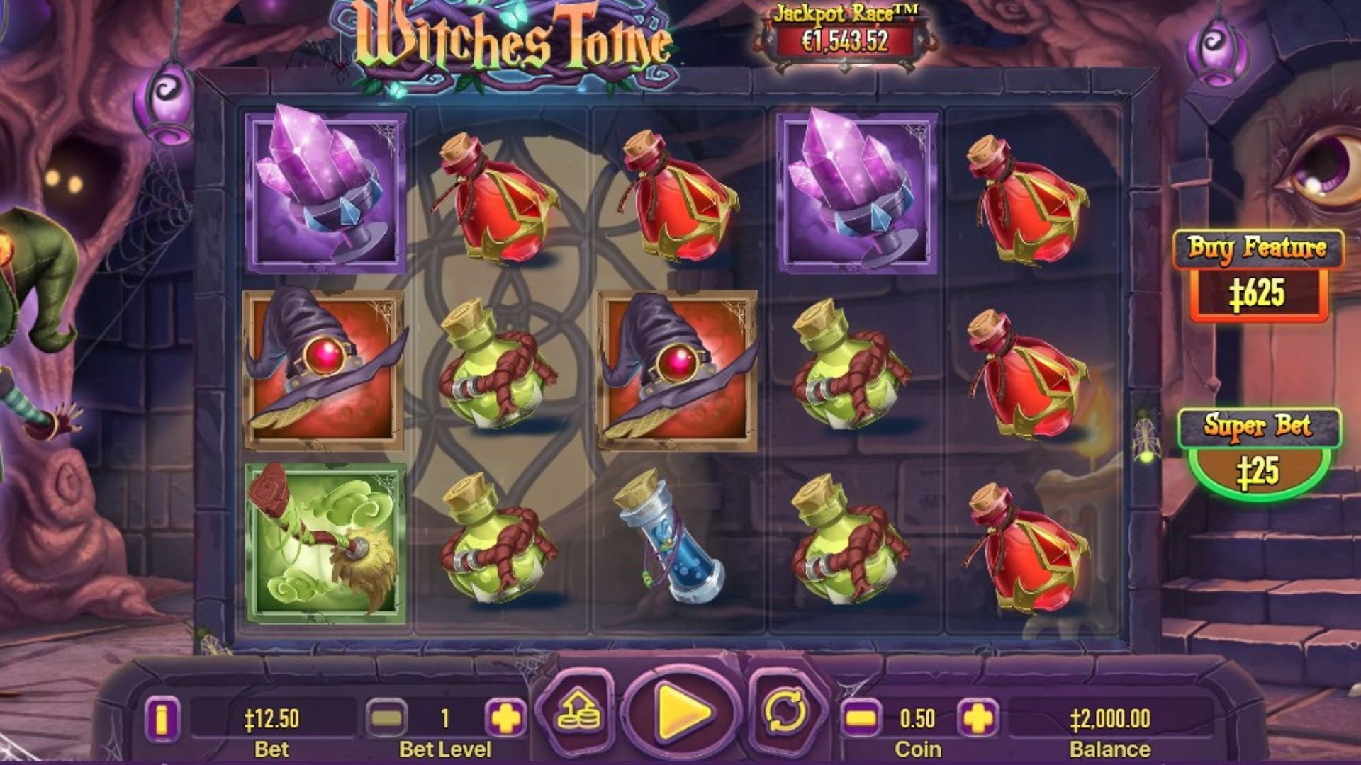 fitur witches tome