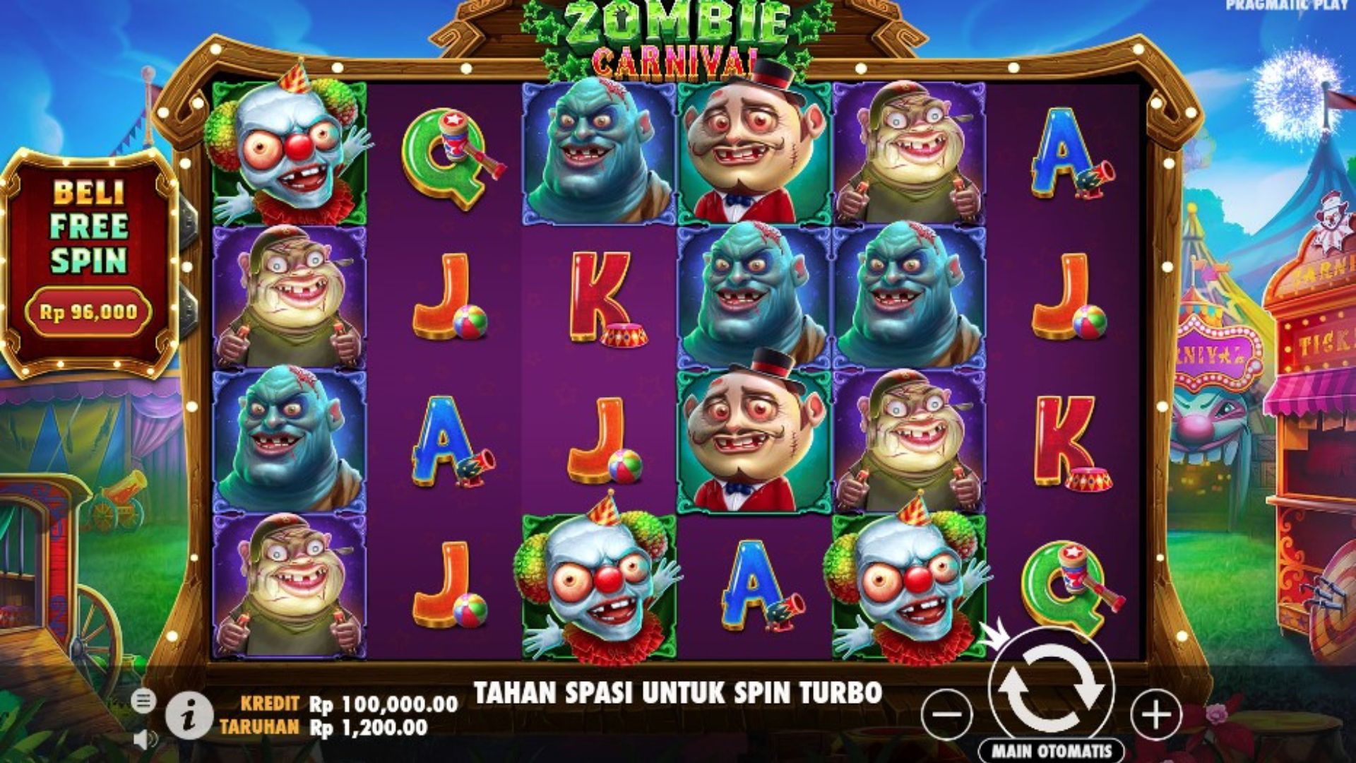fitur zombie carnival