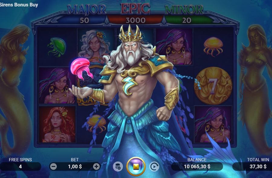 gameplay gold of sirens bonus buy