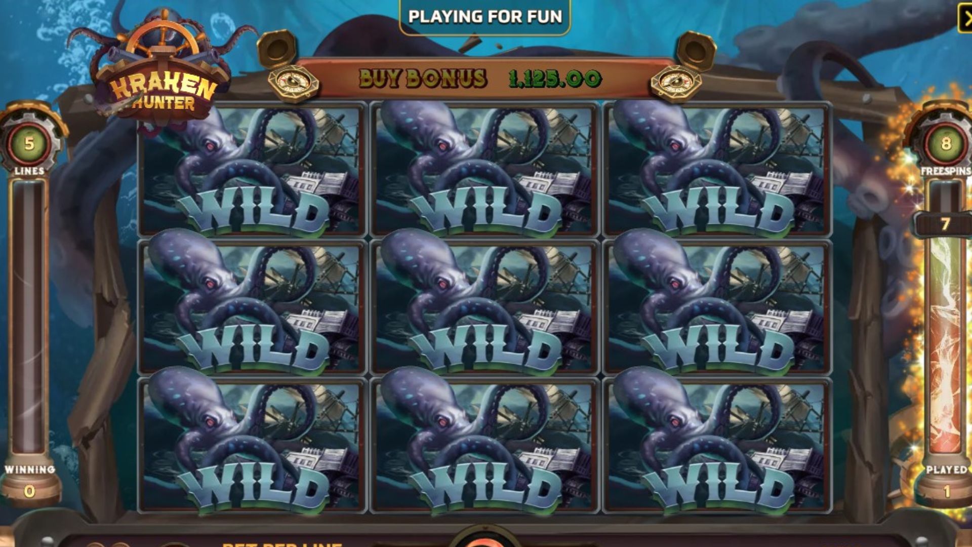 gameplay kraken hunter