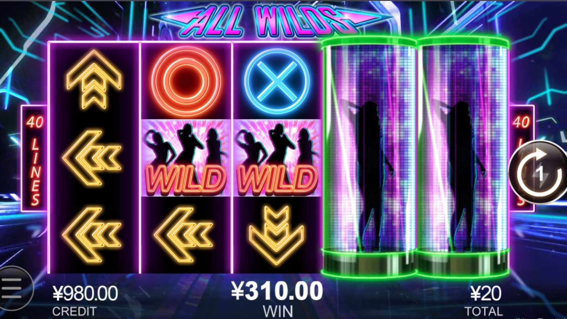 gameplay slot all wilds
