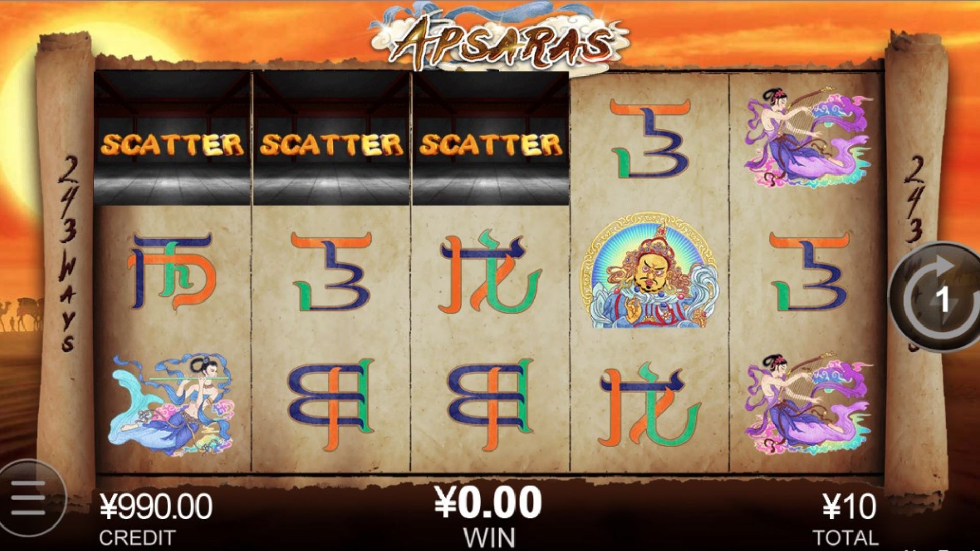 gameplay slot apsaras
