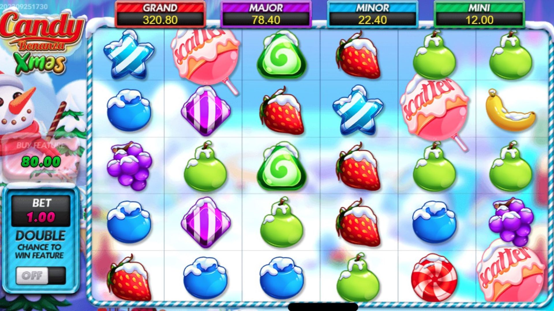 gameplay slot candy bonanza xmas