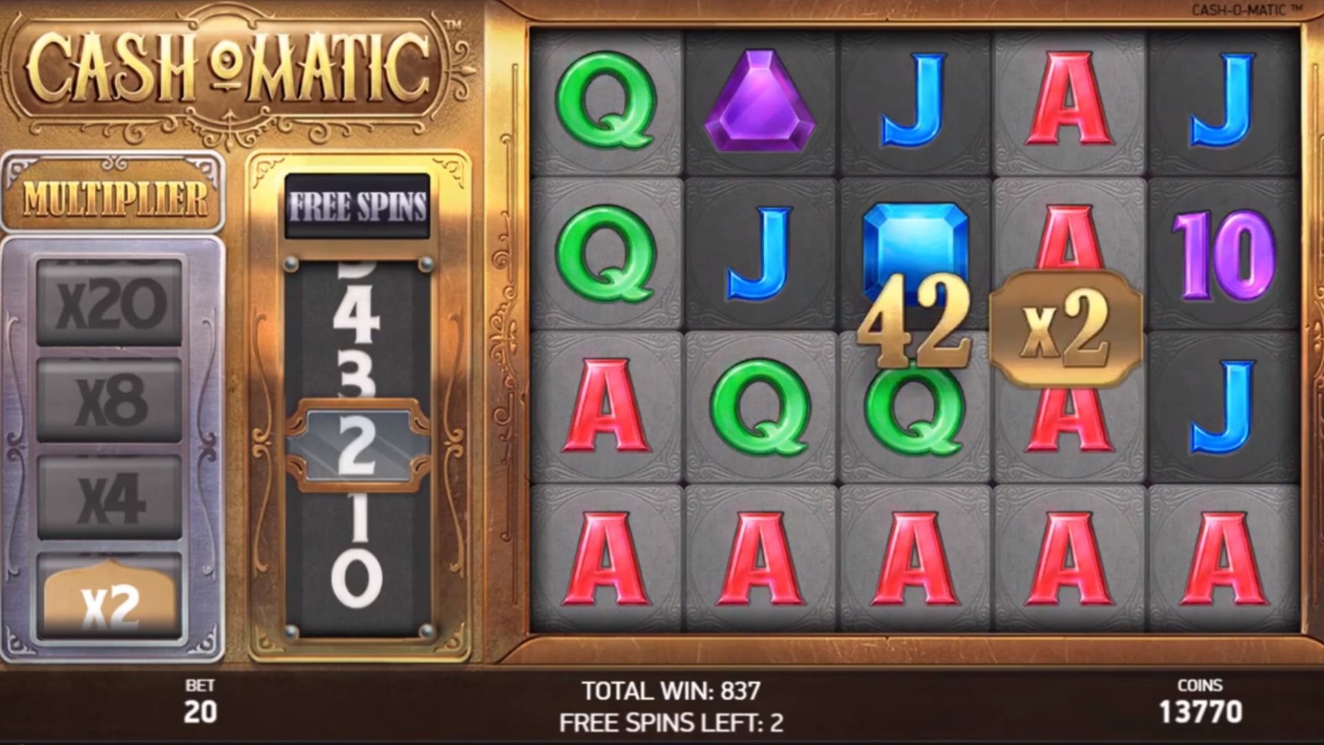 gameplay slot cash-o-matic