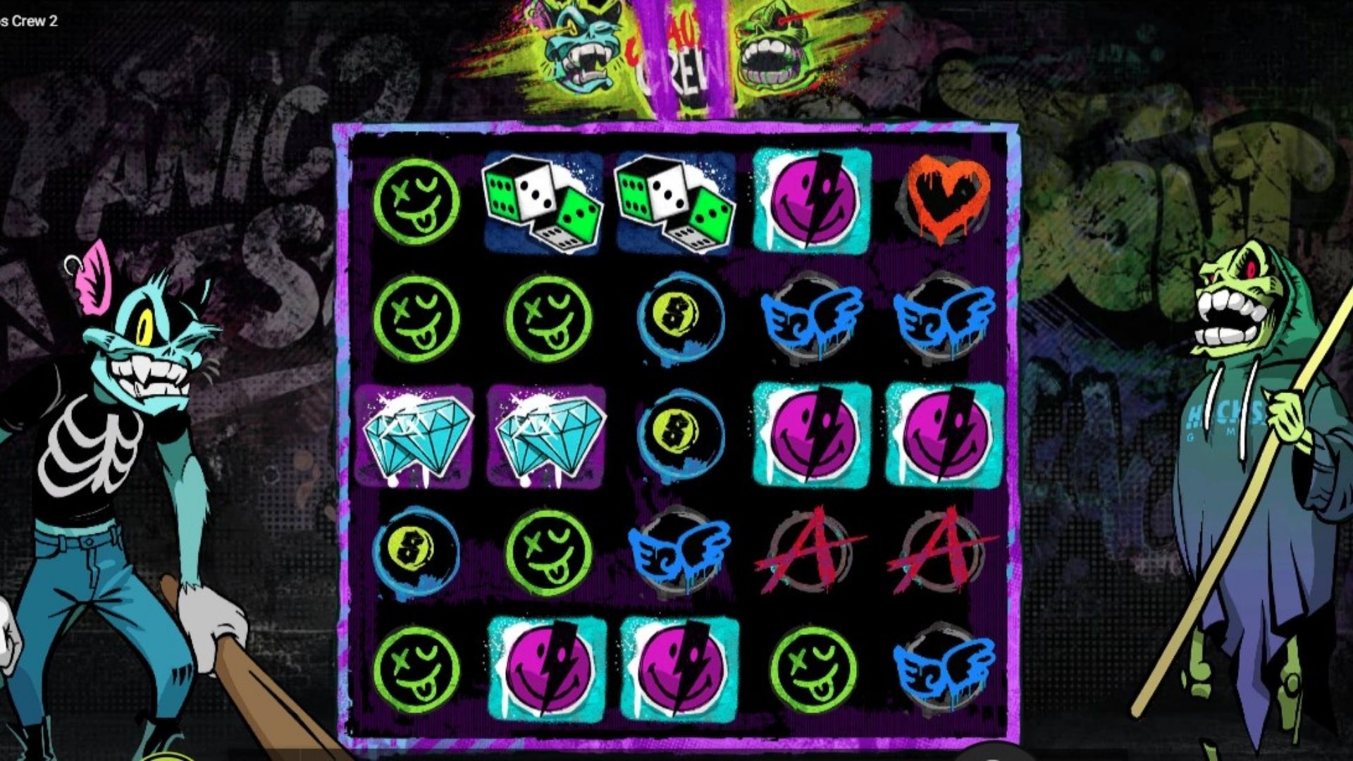 gameplay slot chaos crew 2