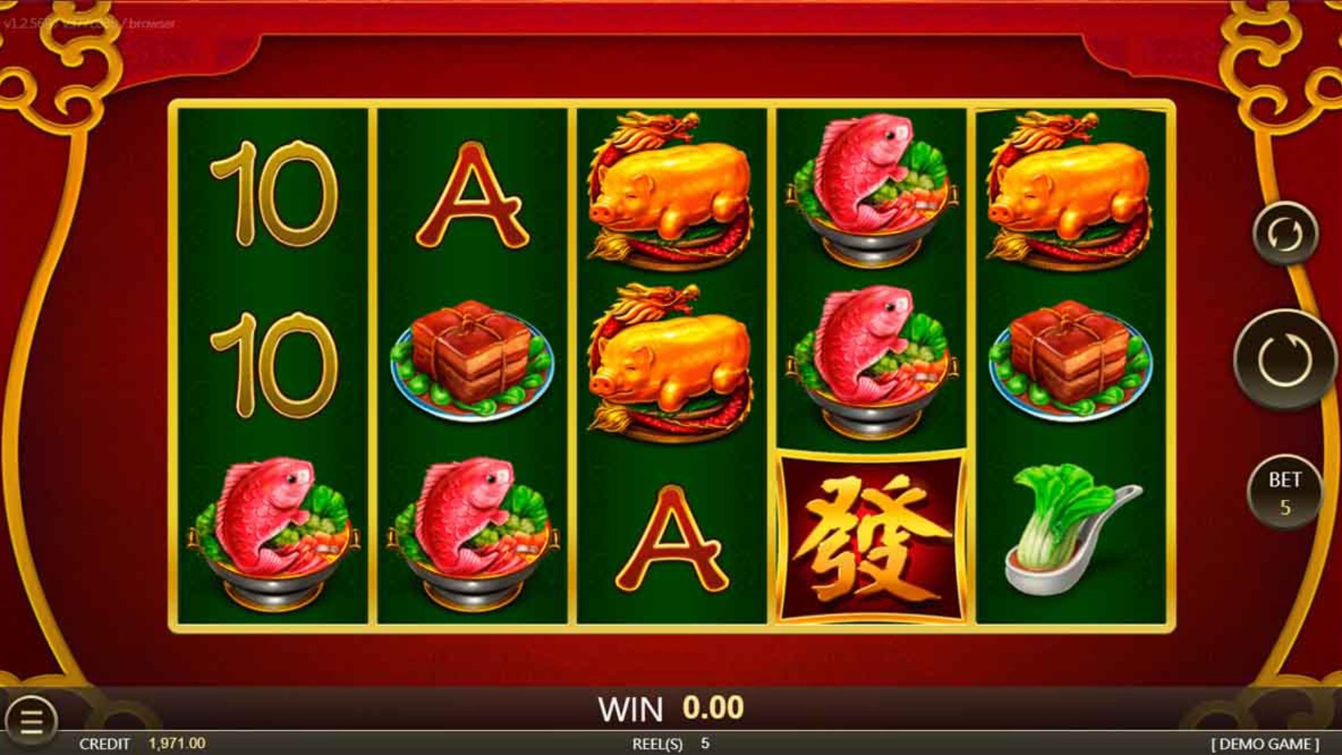 gameplay slot chef panda