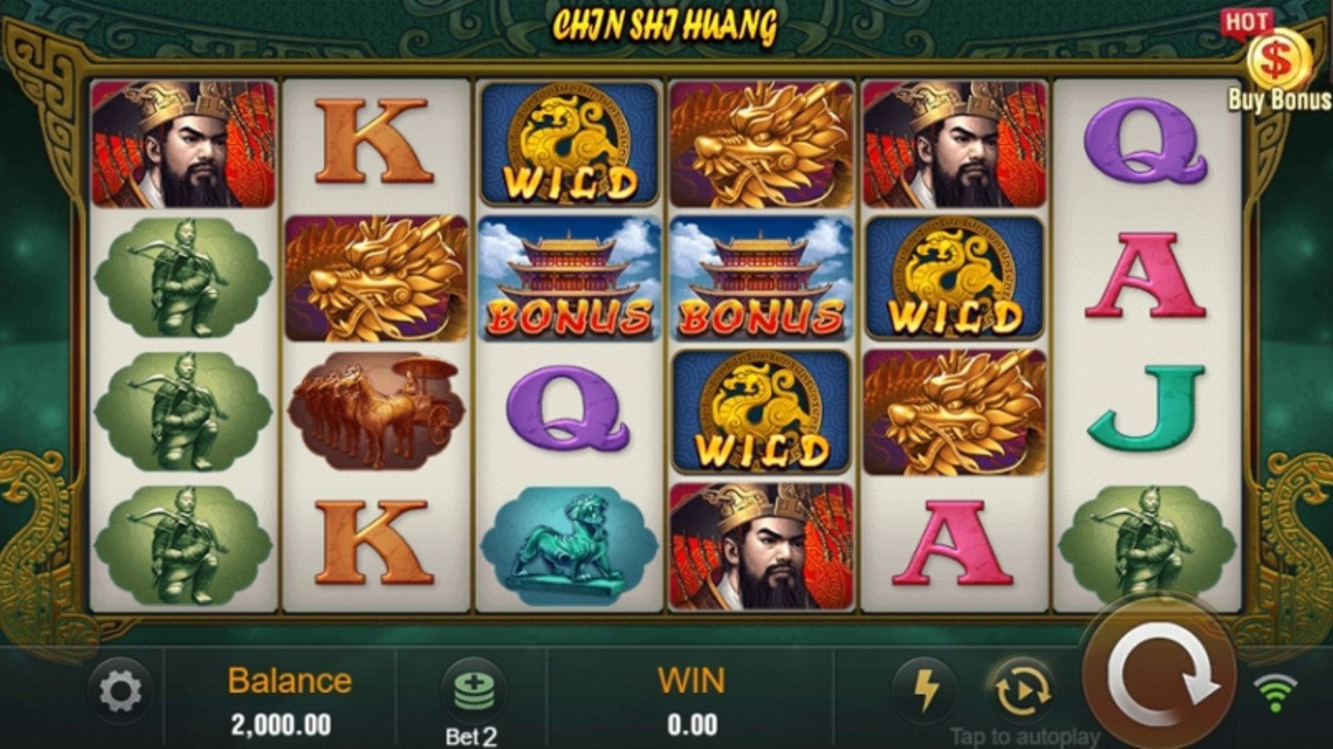 gameplay slot chin shi huang