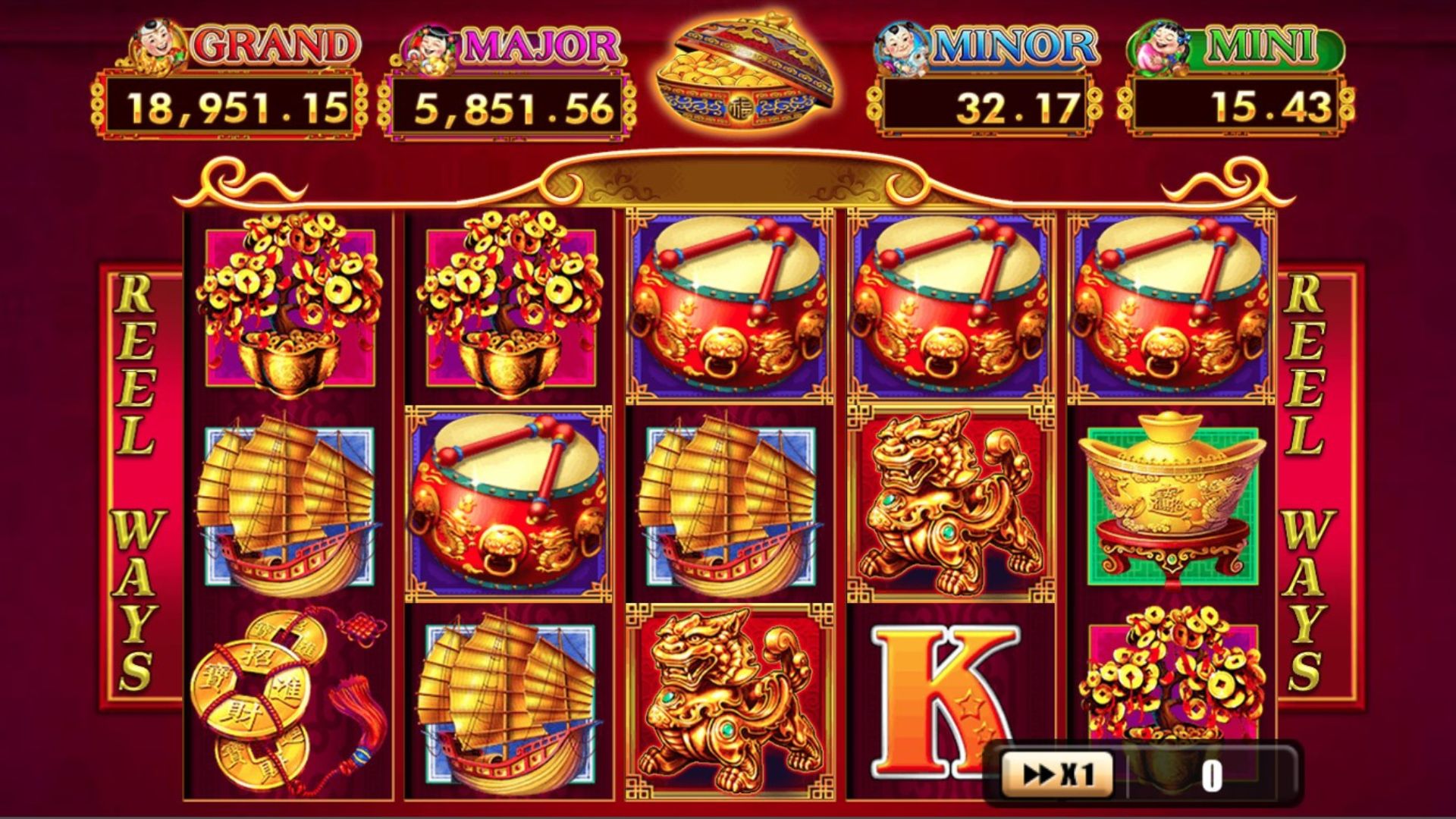 gameplay slot dancing drums
