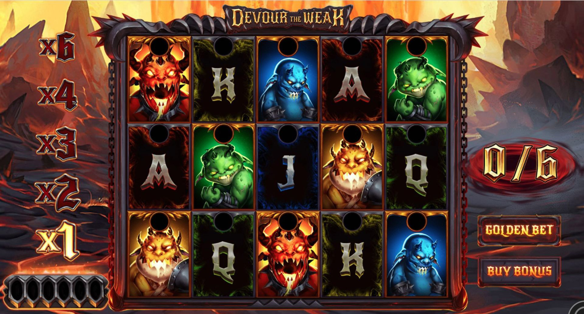gameplay slot devour the weak