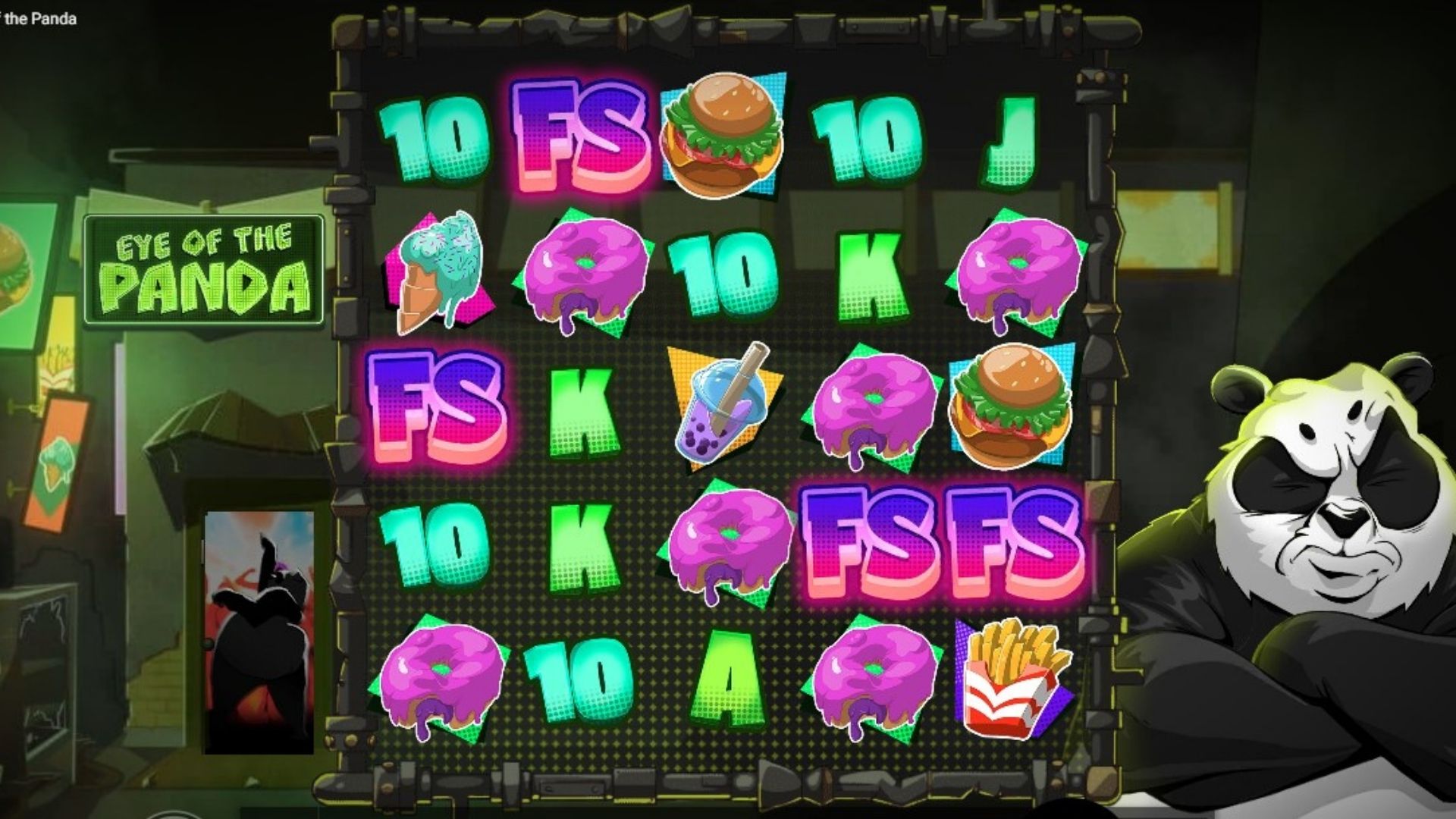 gameplay slot eye of the panda