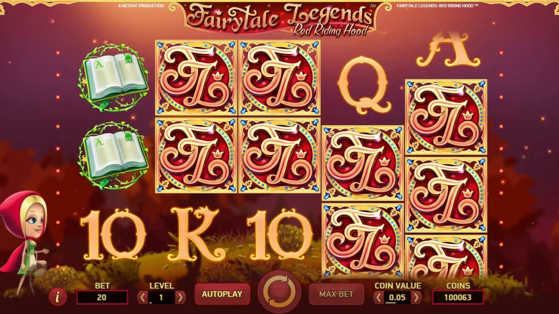 gameplay slot fairytale legends_ red riding hood