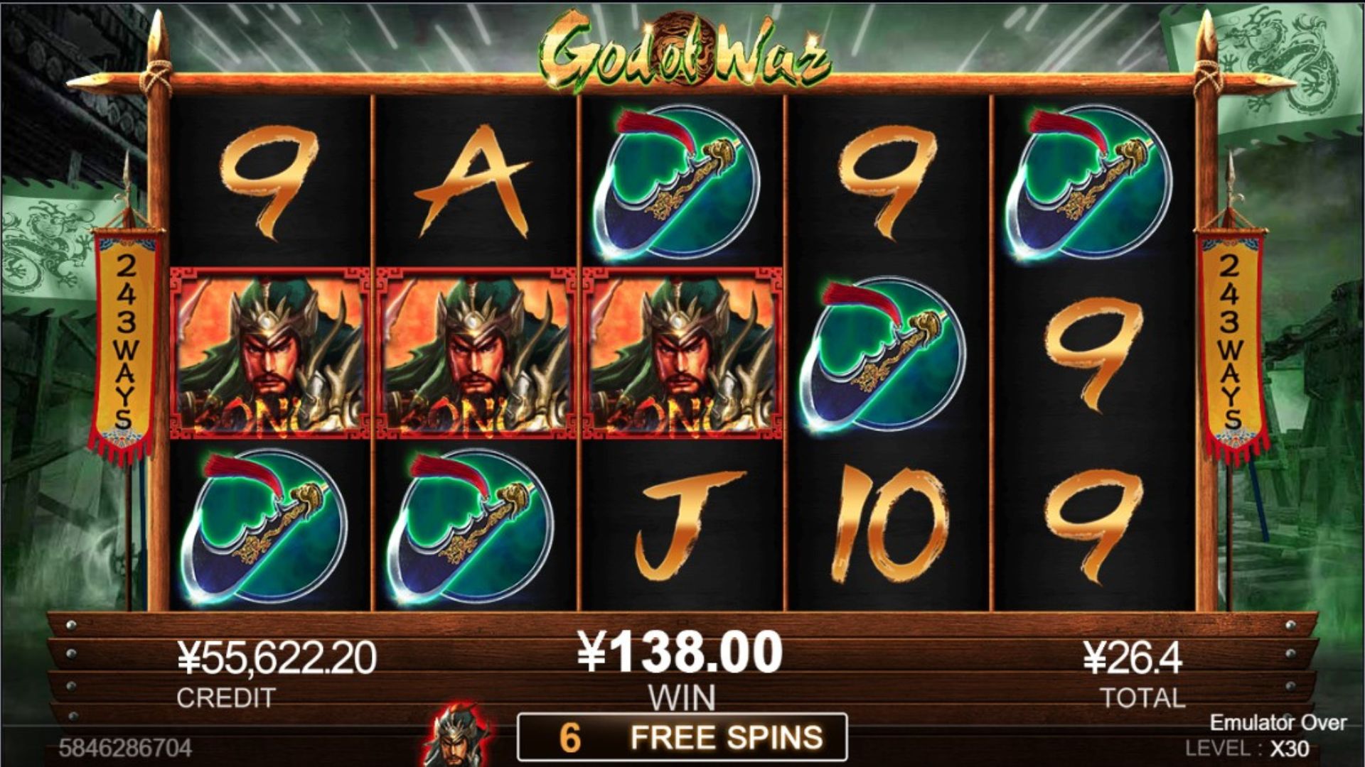gameplay slot god of war