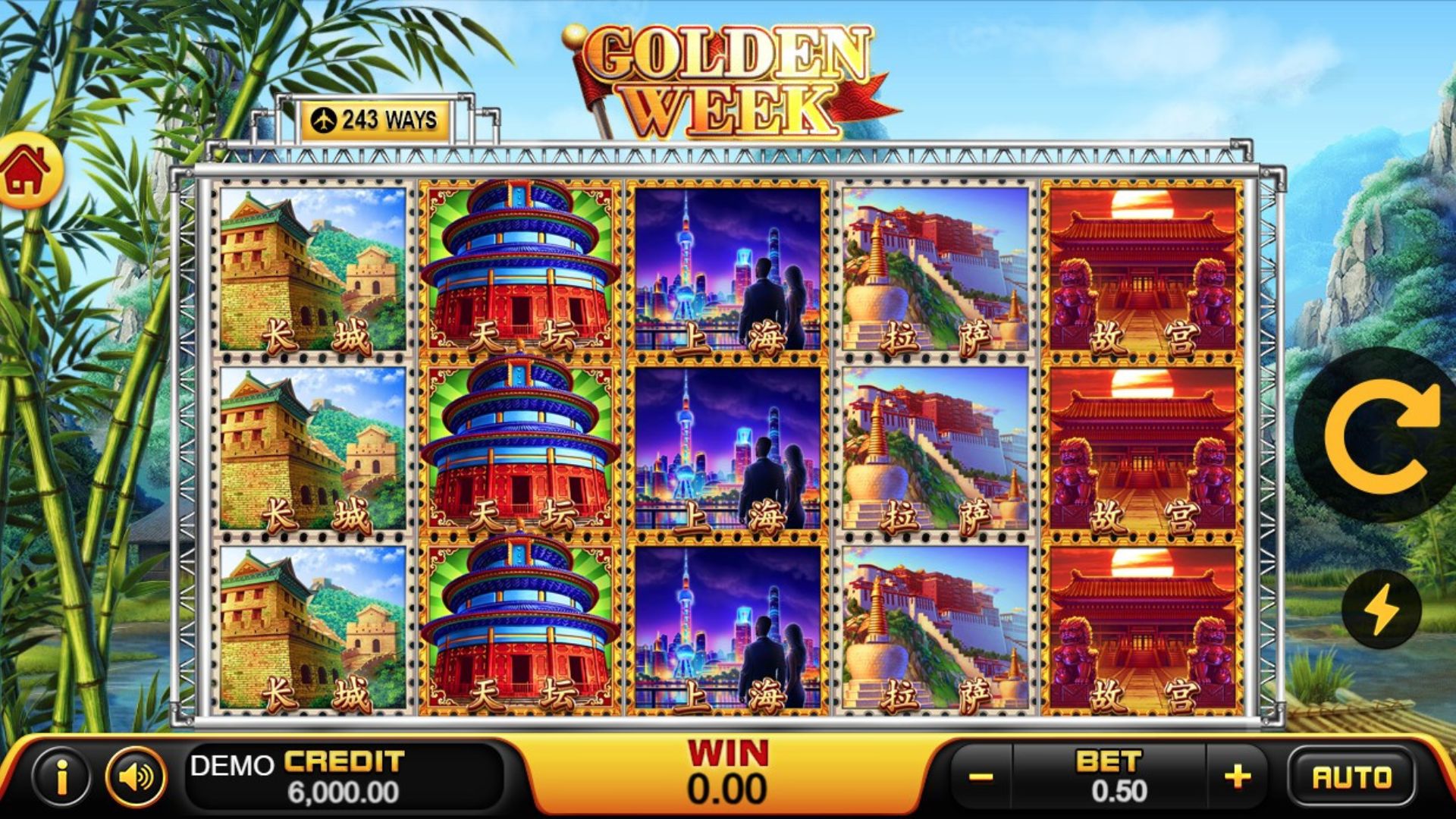 gameplay slot golden week
