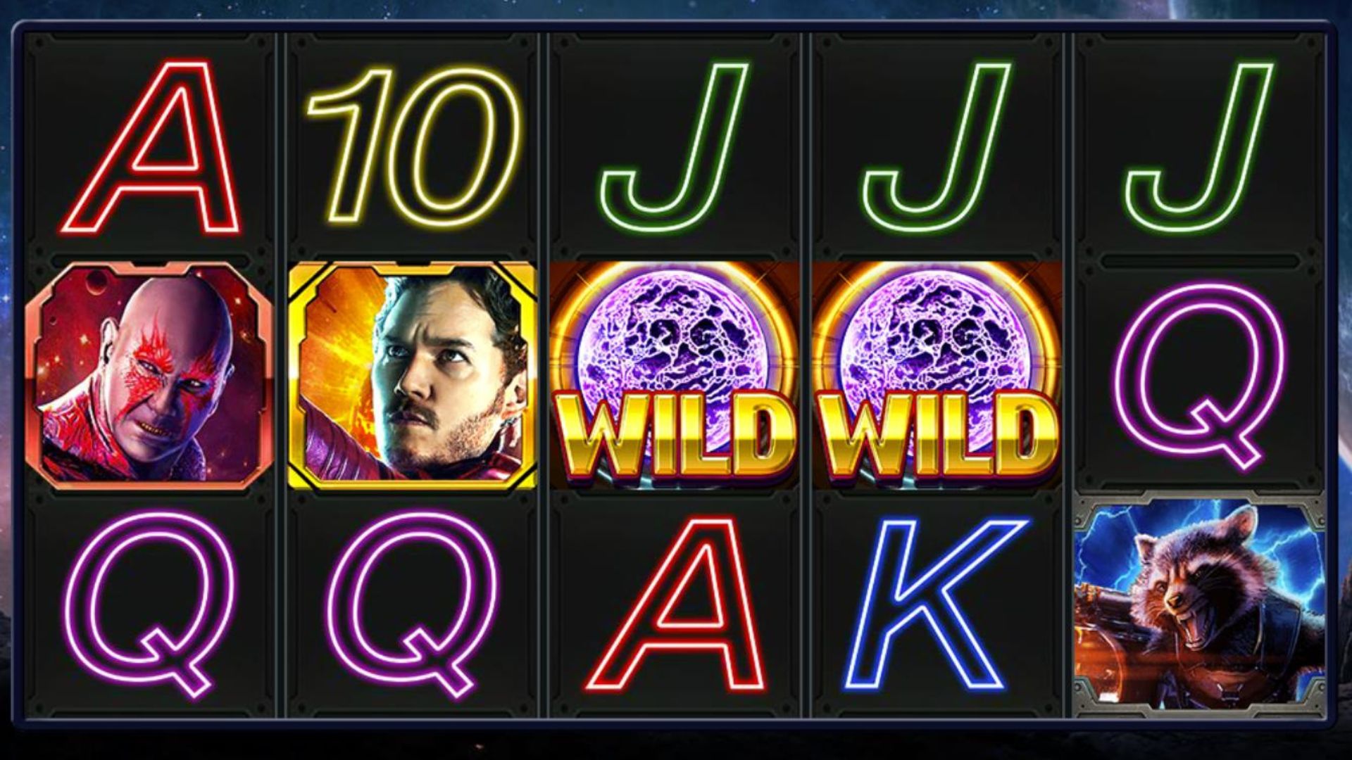gameplay slot guardians of the galaxy