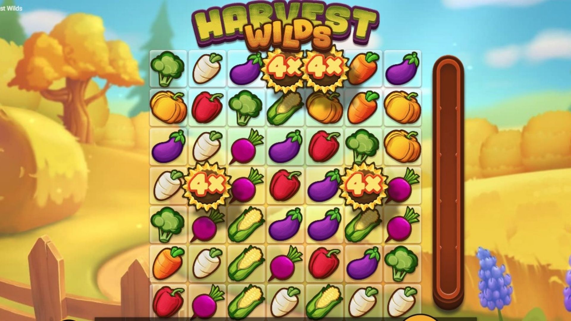 gameplay slot harvest wilds