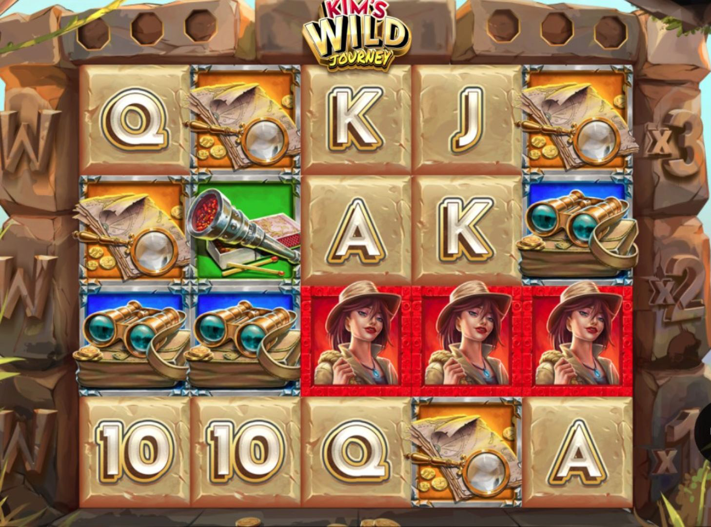 gameplay slot kim’s wild journey