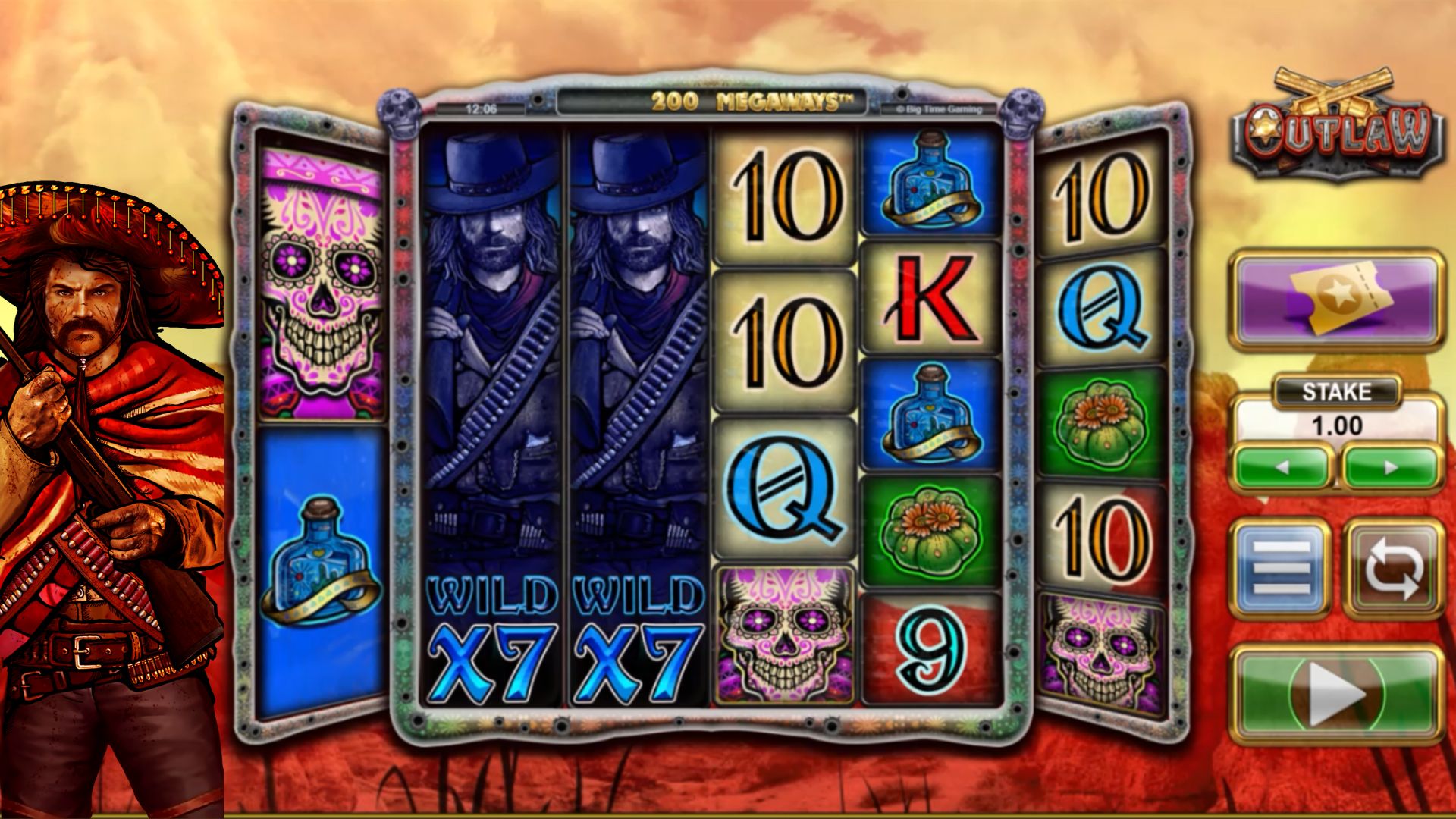 gameplay slot outlaw