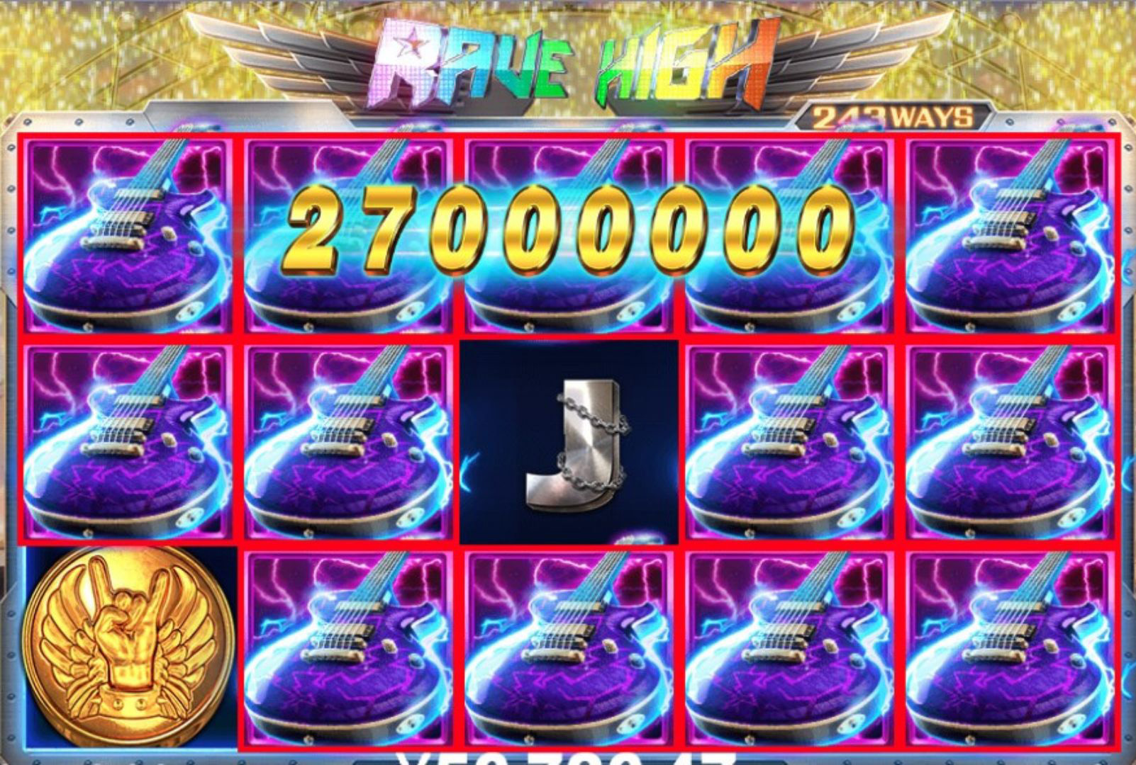 gameplay slot rave high