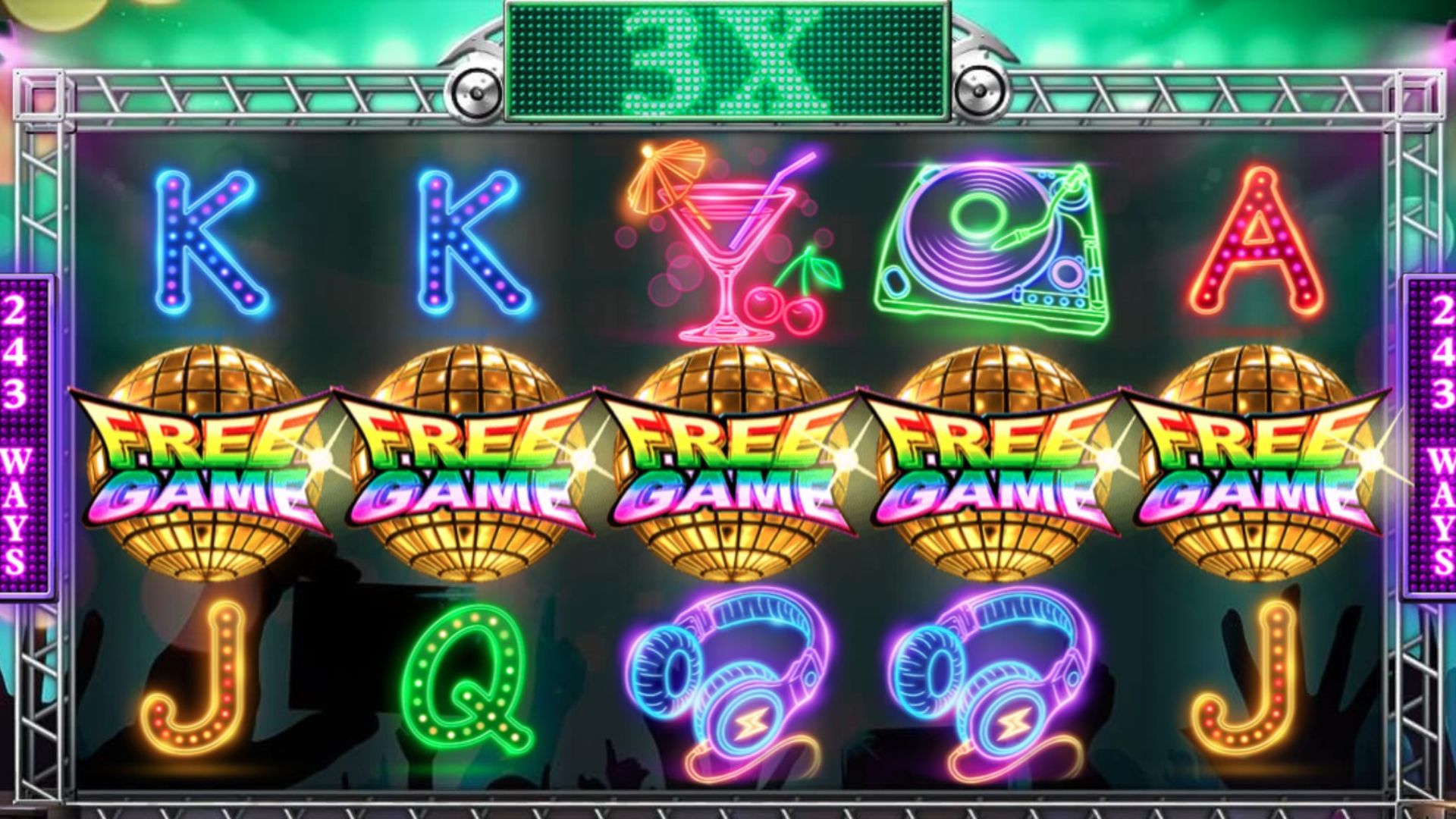 gameplay slot rave jump