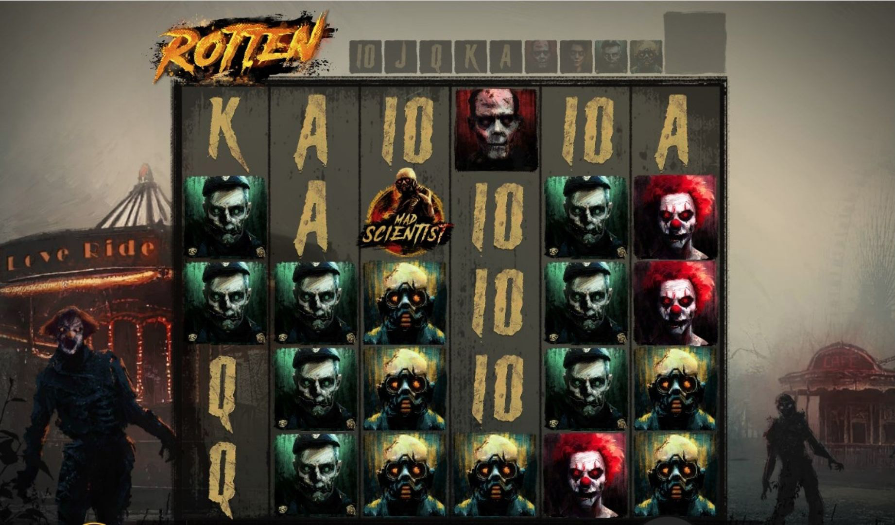 gameplay slot rotten