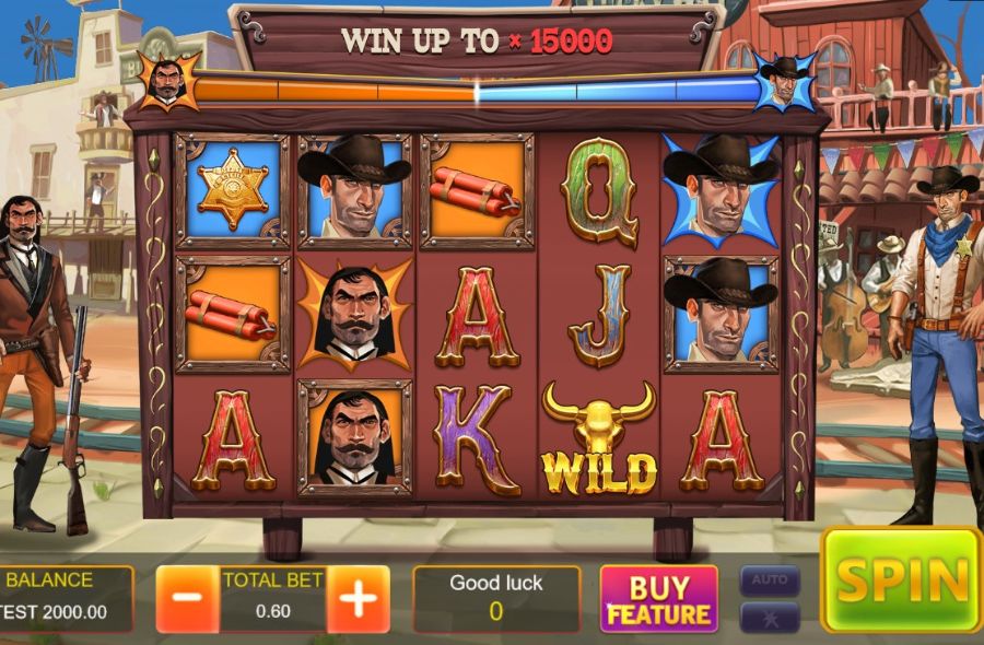 gameplay slot wild west