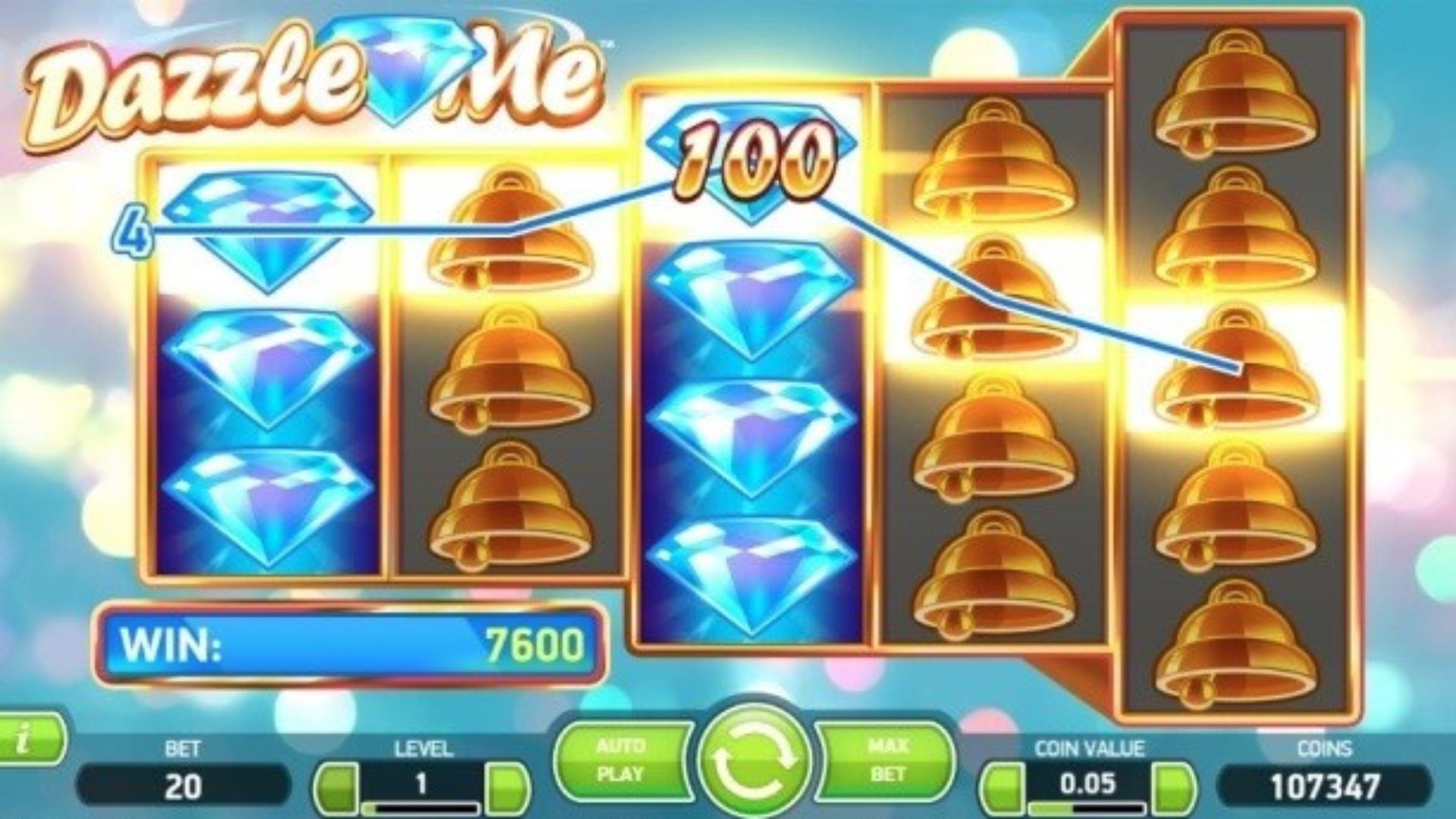 jackpot dazzle me