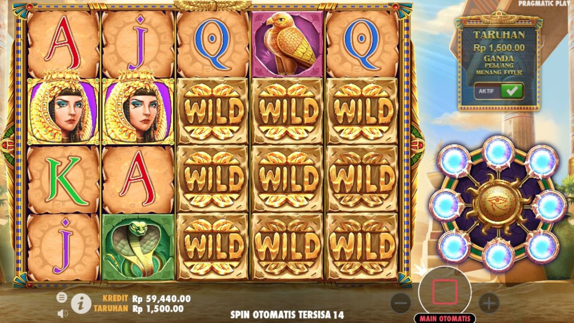 jackpot eye of cleopatra