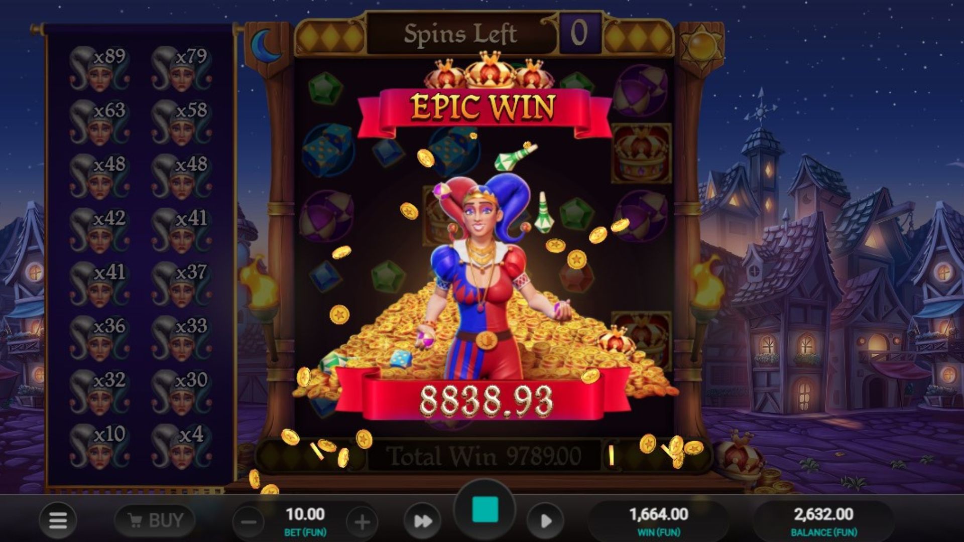 jackpot joker split