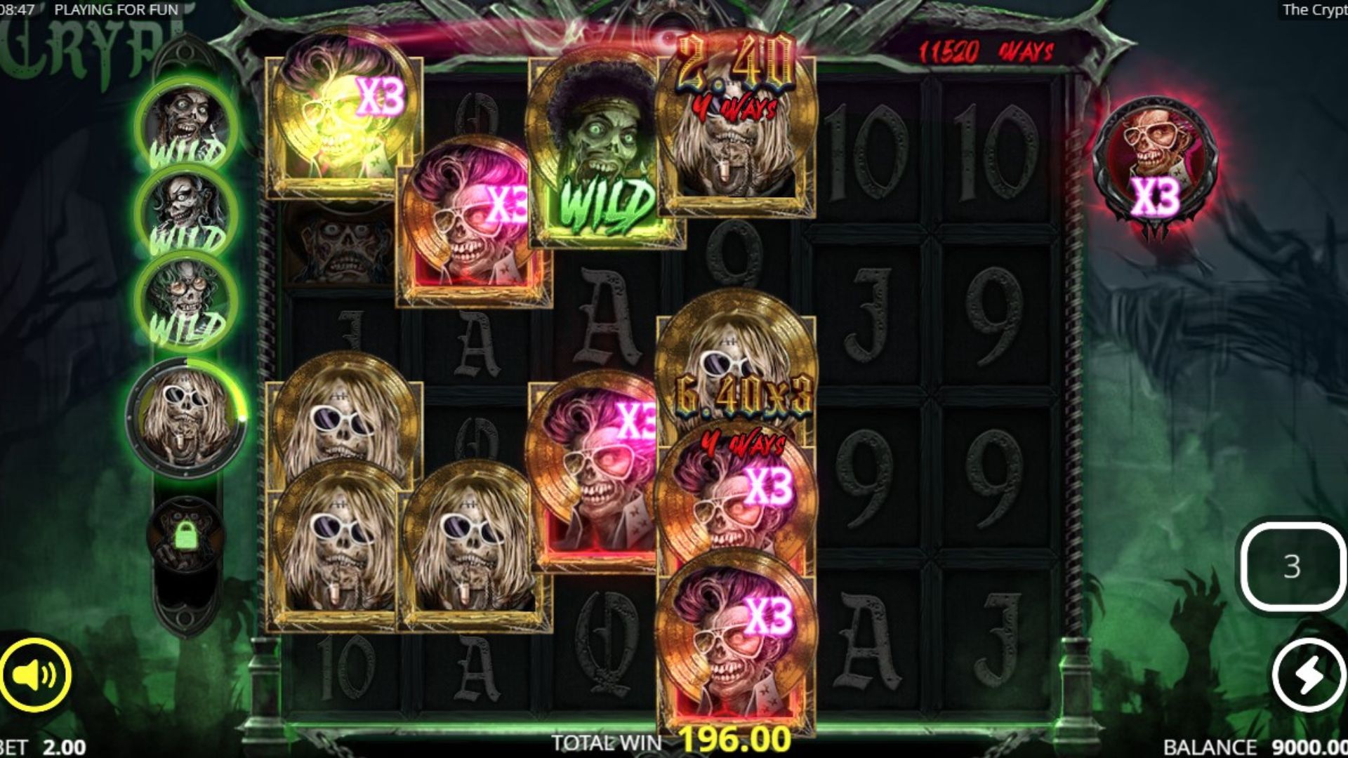 jackpot the crypt
