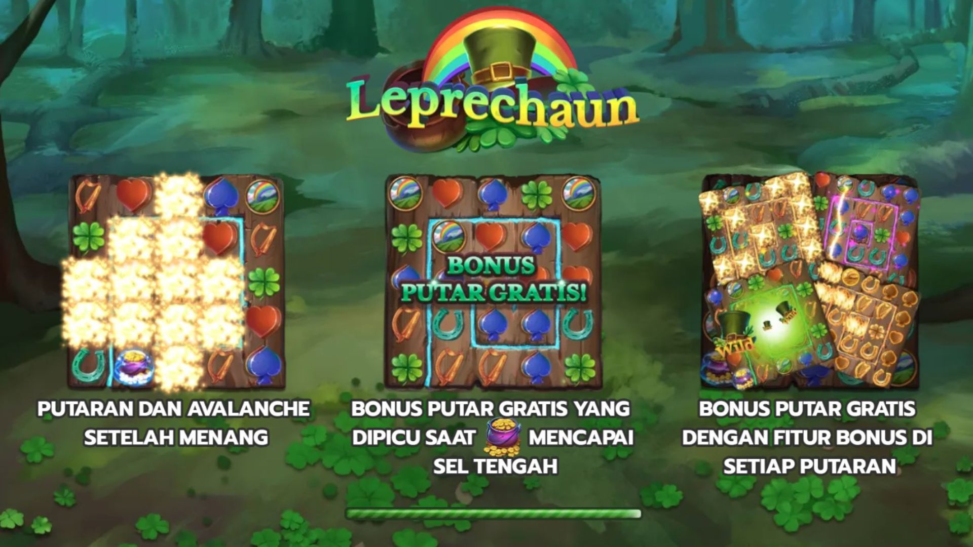tema game slot leprechaun